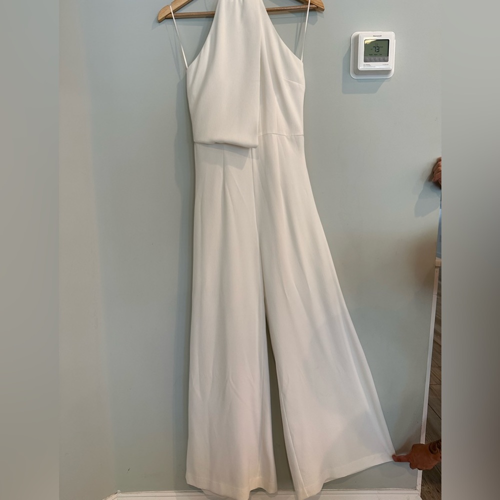 Keepsake white jumpsuit